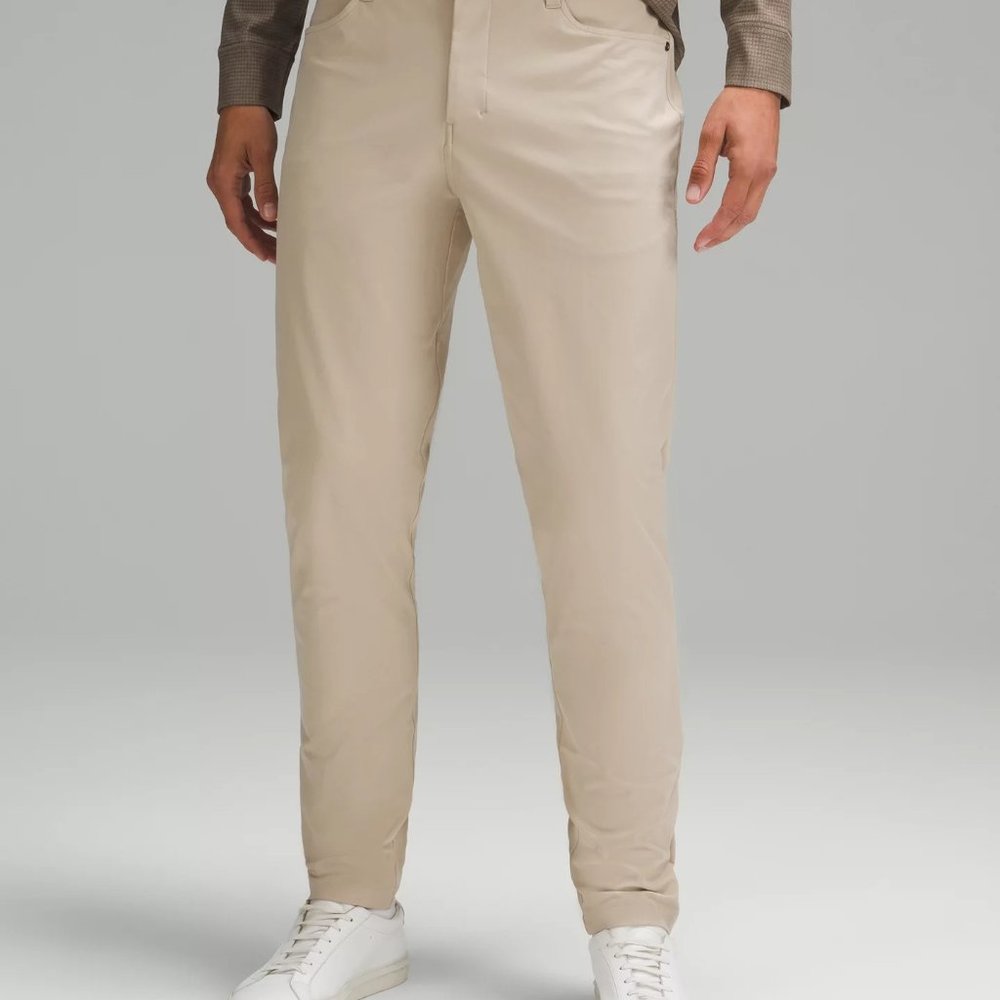 Lululemon ABC Classic Pant Tan Artifact 32x32